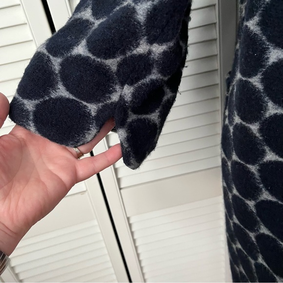 Clements Ribeiro Wool blend snap front jacket size L - Picture 7 of 11